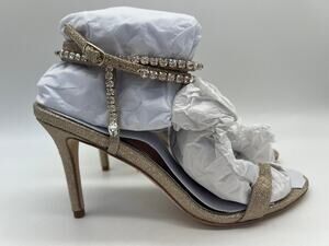 Badgley Mischka Women's Claudette Diamond Evening Heel MP5244 Size 7.5 NIB
